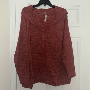 New with tags red zip up hoodie from Maurice’s